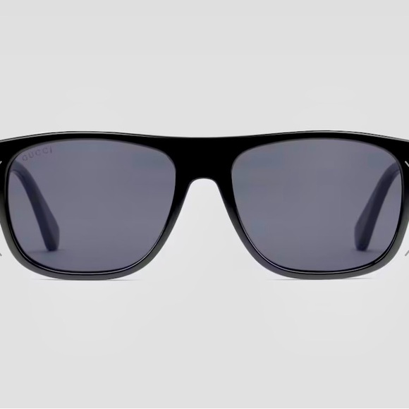 Gucci GG0341S Rectangular Frame Acetate sunglasses Made in Italy - Picture 2 of 8